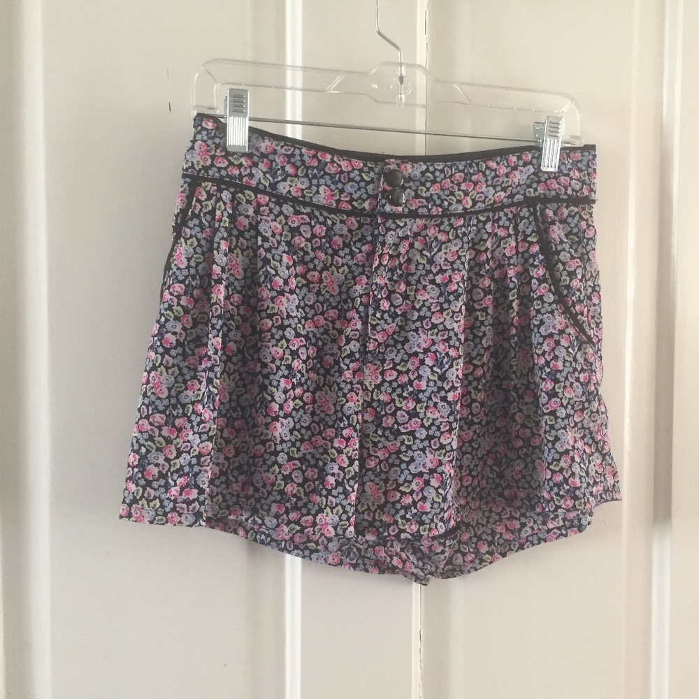 Floral Print Shorts